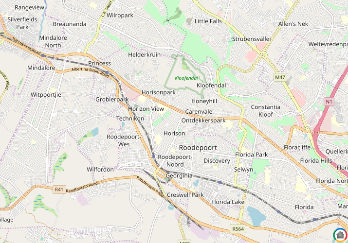 Map location of Horison
